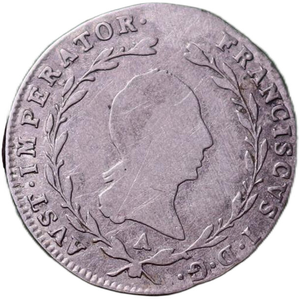 5 grajciar františek ii.1821 a - 5 Grajciar František II.1821 A-1