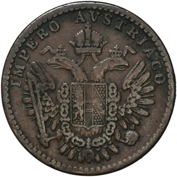 3 centesimi františek jozef i.1852 m - 3-centesimi-1852-m-frantisek-josef-i-2