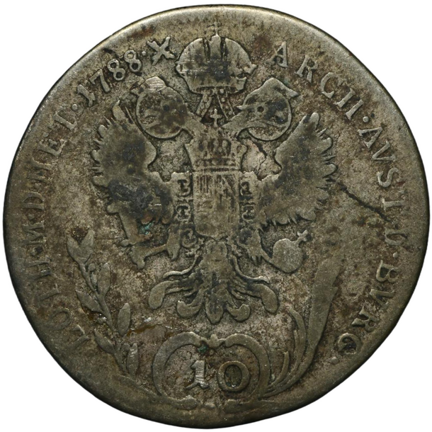 10 grajciar jozef ii.1788 b - 10 Grajciar Jozef II.1788 B-2
