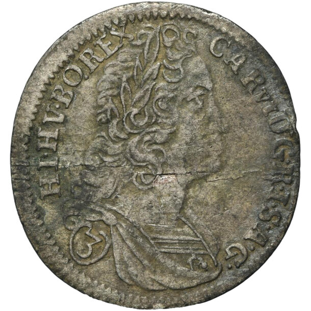 3 grajciar karol vi. 1725 praha (pr) - 3 Grajciar Karol VI. 1725 Praha PR-1