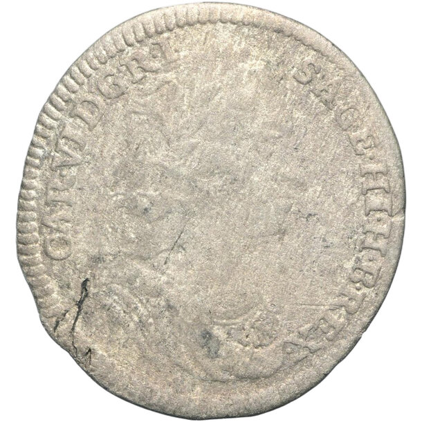 3 grajciar karol vi. 1731 viedeň (w) - 3 Grajciar Karol VI. 1731 Viedeň W-1
