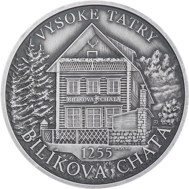 Medaila slovensko 2025 - bilikova chata ms - horske-chaty-bilikova-chat