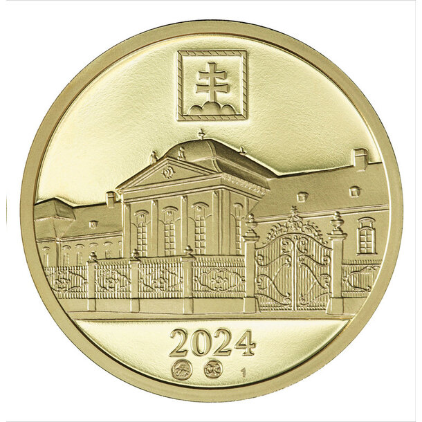 Medaila slovensko 2025 - prezident sr - peter pellegrini (au) - pellegrini_zlato