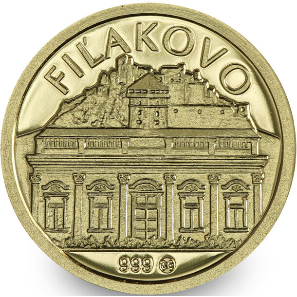 Medaila slovensko - vínna cesta - fiľakovo - filakovo-