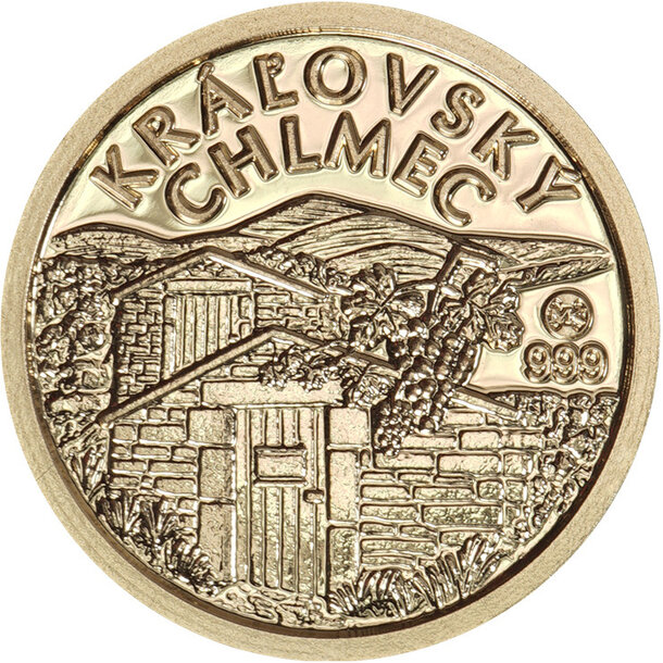 Medaila slovensko - vínna cesta - kráľovský chlmec - vinne-cesty-kralovsky-chlmec-1