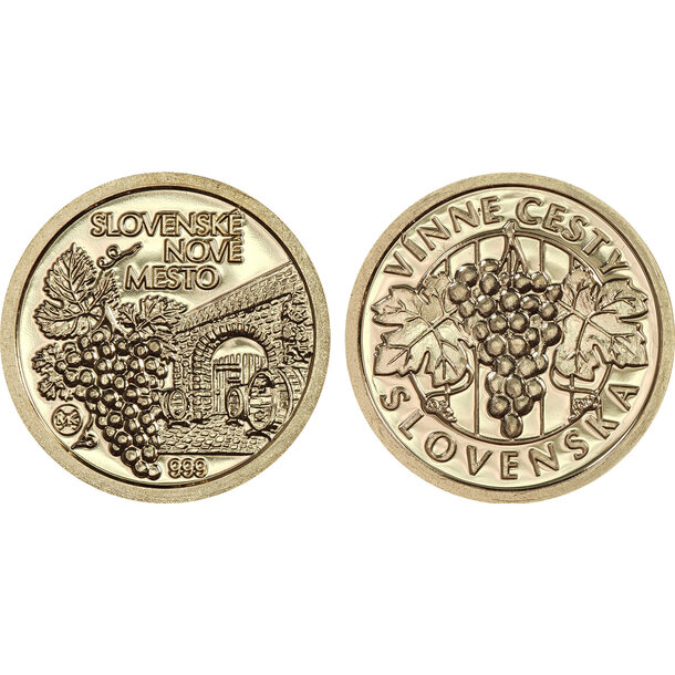 Medaila slovensko - vínna cesta - slovenské nové mesto - vinne-cesty-slovenske-nove-mesto-3