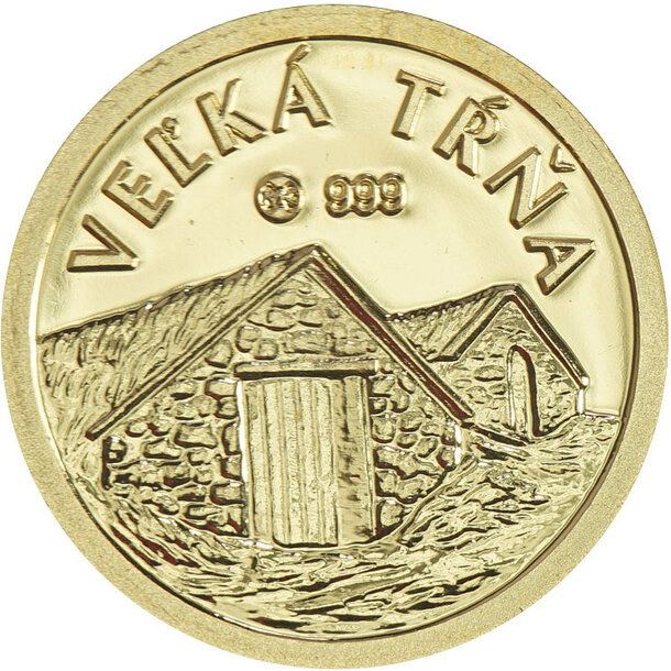 Medaila slovensko - vínna cesta - veľká tŕňa - velka-trna-