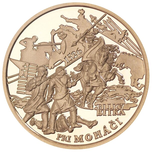 100 euro slovensko 2026 - bitka pri moháči - 100 euro Bitka pri Moháči 2026-2
