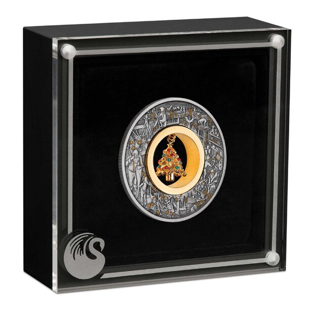 2 dollars austrália 2025 - santova dielňa - 2-dollars-santas-workshop-2025-2oz-silver-antiqued-4