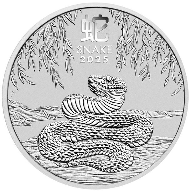 30 dollars austrália 2025 - rok hada - 30-dollars-2025-rok-hada-1