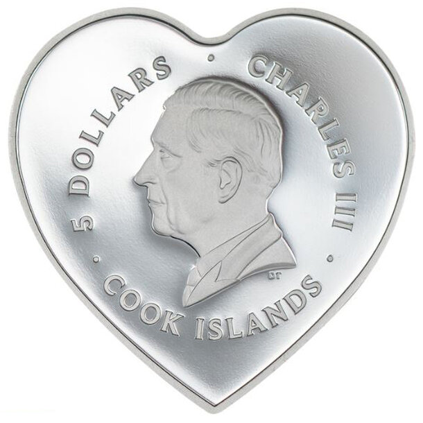 5 dollars cook islands 2026 - brilliant love - blossom - 5 Dollars Cook Islands 2026 Brilliant Love Blossom-2