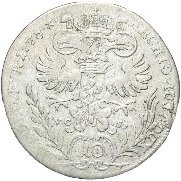 10 grajciar mária terézia 1778 (vc-s) - 10-kreuzer-1778-hall-marie-terezie-298649366