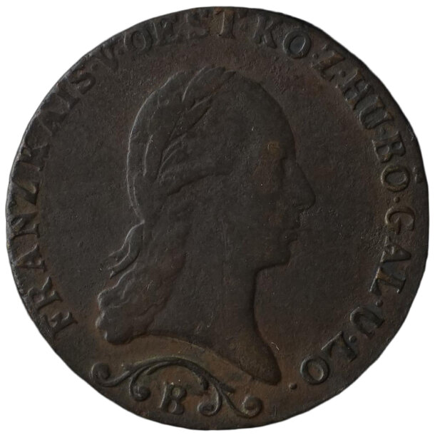 1 grajciar františek ii.1812 b - 1-krejcar-1812-b-1