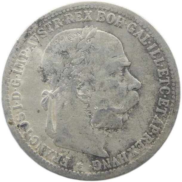 1 koruna františek jozef i. 1899 - 1-koruna-1899-3-1