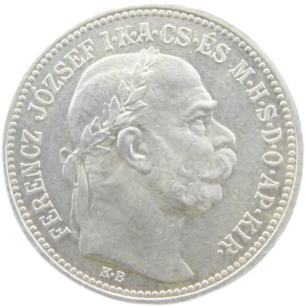 1 koruna františek jozef i. 1915 kb - 1-koruna-1915-KB-1