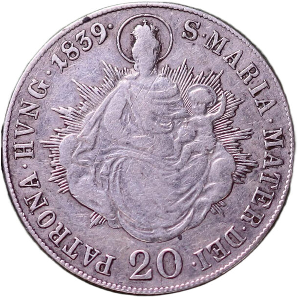 20 grajciar ferdinand v. 1839 b - 20 Grajciar Ferdinand V. 1839 B-2-2