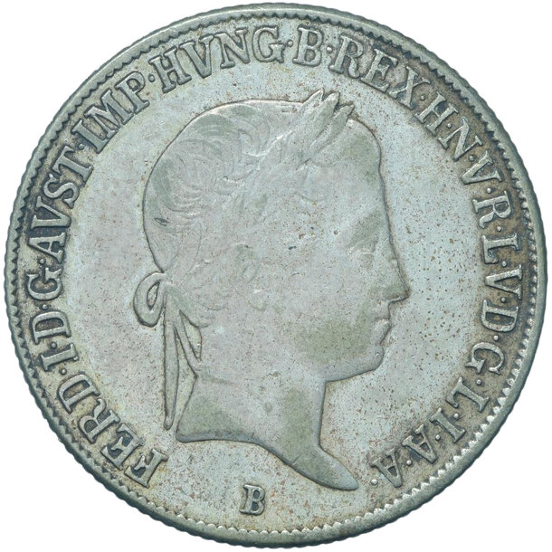 20 grajciar ferdinand v. 1840 b - 20-kreuzer-1840-b-ferdinand-v-1