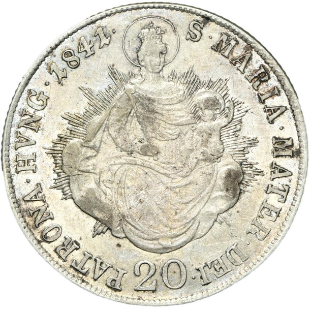 20 grajciar ferdinand v. 1841 b - 20 Grajciar Ferdinand V. 1841 B-2