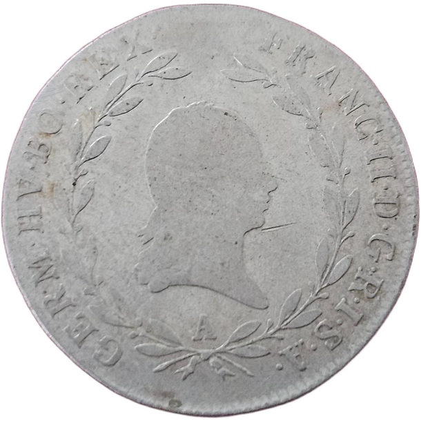 20 grajciar františek ii.1804 a - 20-krejcar-frantisek-ii-1804-a-1