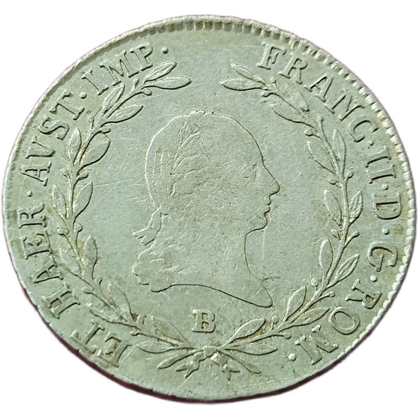 20 grajciar františek ii.1806 b - 20-krejcar-1806b-frantisek-ii-257146757