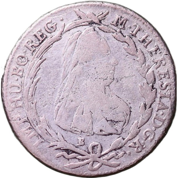 20 grajciar mária terézia 1780 b (sk-pd) - 20 Grajciar Mária Terézia 1780 B SK-PD-1