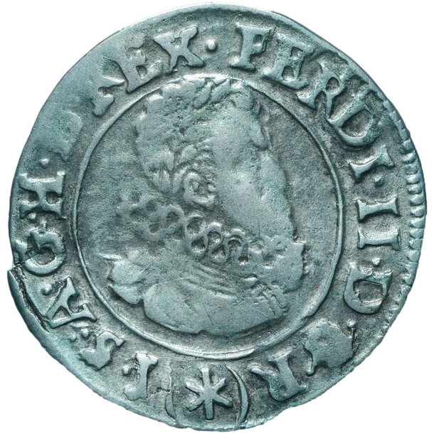 3 grajciar ferdinand ii. 1624 kutná hora (kh) - 3-kreuzer-1624-kutna-hora-ferdinand-ii-21