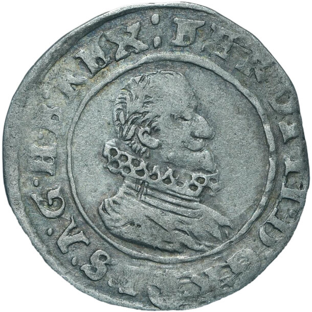 3 grajciar ferdinand ii. 1628 vratislav (vr hr) - 3-kreuzer-1628-vratislav-ferdinand-ii-3