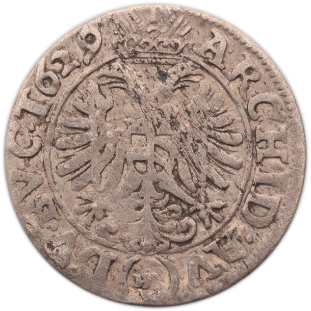 3 grajciar ferdinand ii. 1629 vratislav (vr hr) - Ferdinand-II-3-Grajciar-1629-Vratislav-4