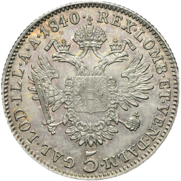 5 grajciar ferdinand v. 1840 c - 5 Grajciar Ferdinand V. 1840 C-4