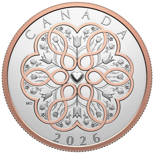 20 dollars kanada 2026 - celebrate love - proof - 20 Dollars Kanada 2026 - Celebrate Love-1