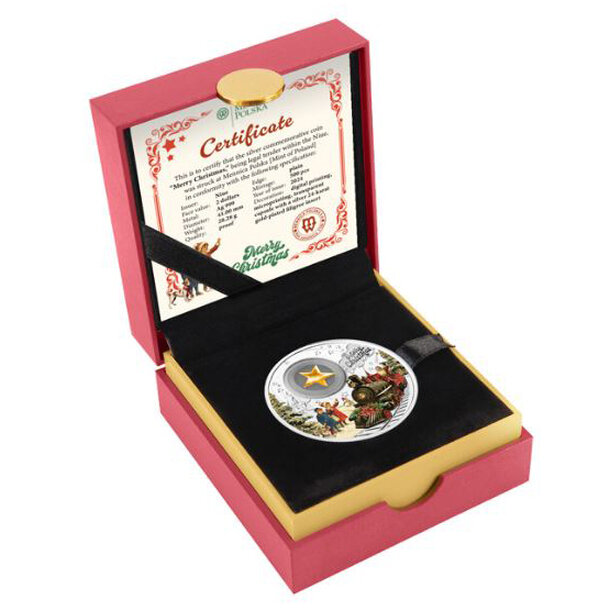 2 dollars niue 2024 - merry christmas - 2 Dollars Niue 2024-Merry Christmas-3