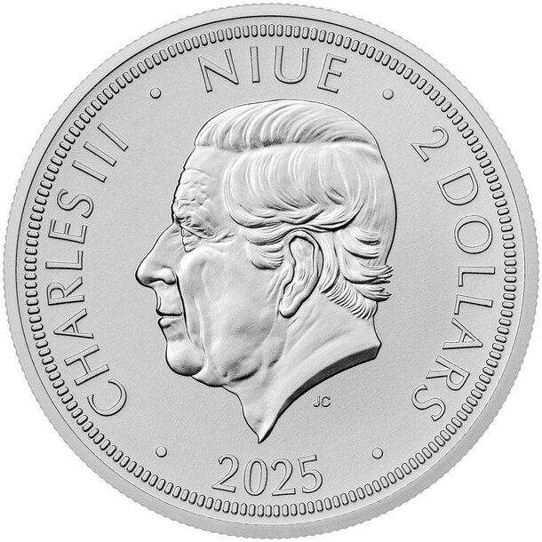 2 dollars niue 2025 - slovenský orol - 2025-1oz-silver-slovak-eagle-rev