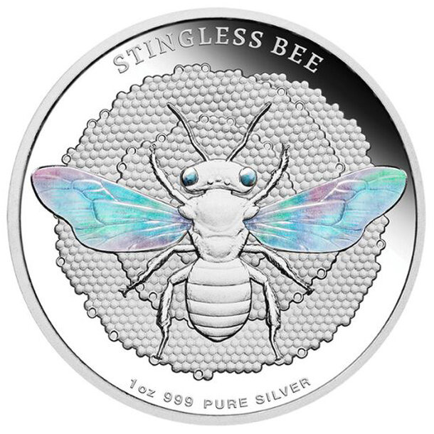 2 dollars niue 2026 - včela - 2 Dollars Niue 2026-Včela-1