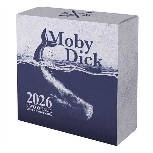 2 dollars niue 2026 - moby dick - 5 Dollars Niue 2026 - Moby Dick-4