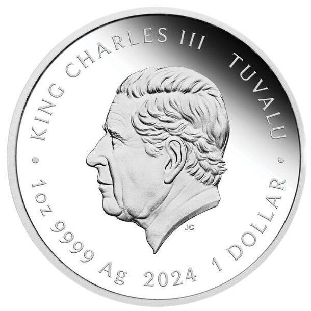 1 dollar tuvalu 2024 - leonardo - Leonardo2