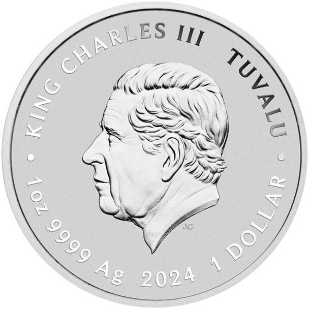 1 dollar tuvalu 2024 - ninja turtles - 1 Dollar Tuvalu 2024 - Ninja Turtles-2
