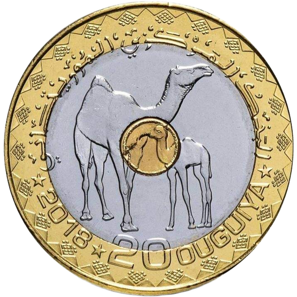 20 ouguiya mauritánia 2018 - 20 Ouguiya Mauritánia 2018-1