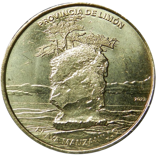 25 colones kostarika 2023 - provincia limón - 25 Colones Kostarika 2023 - Provincia Limón-1