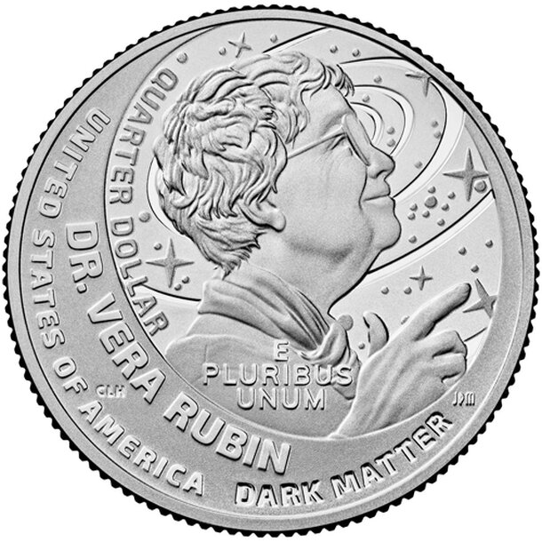 25 cent usa 2025 - dr. vera rubin - 25cusa25