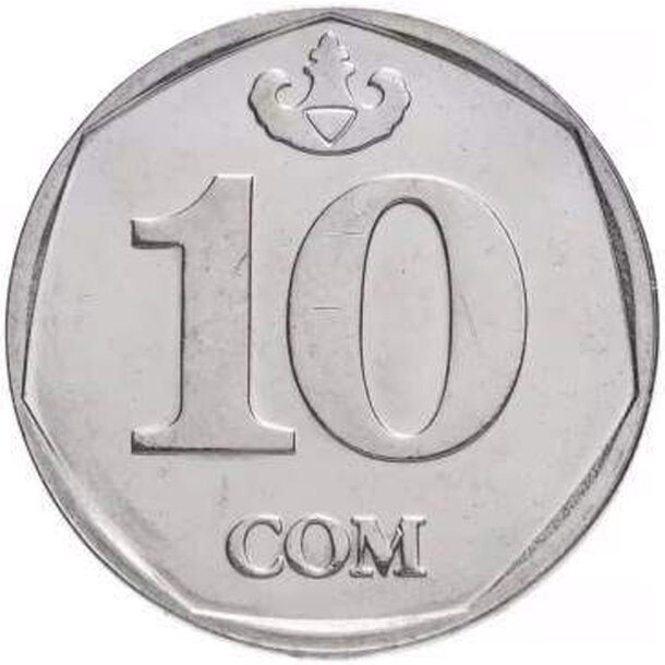 10 som kirgizsko 2009 - 10-Som-Kirgizsko-2009-1