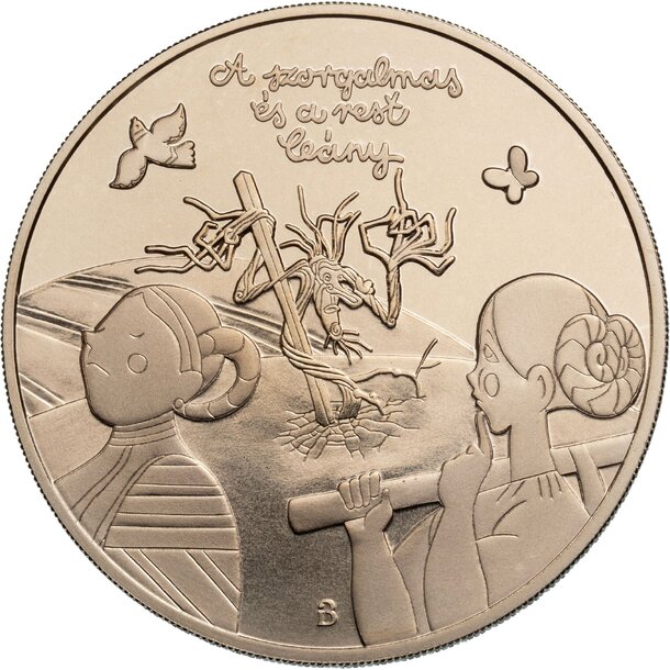 3000 forint maďarsko 2025 - lenivé dievča - A szorgos es a rest lany 3000 Ft rv