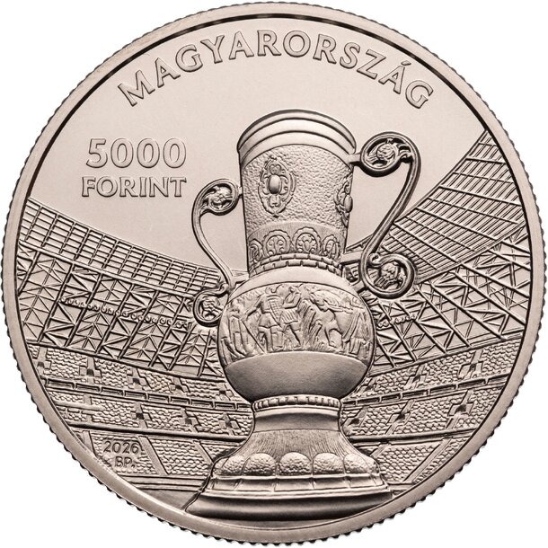 5000 forint maďarsko 2026 - futbalový zväz - 5000 Forint Maďarsko 2026 - Futbalový zväz-1