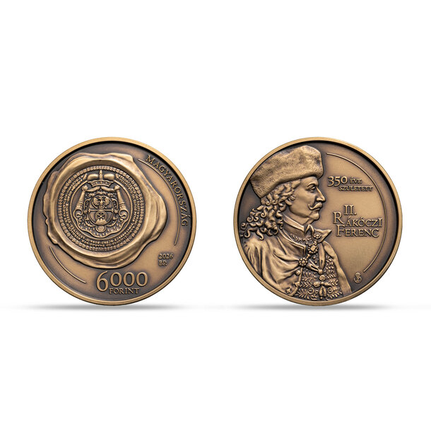 6000 forint maďarsko 2026 - františek ii. rákóczi - 6000 Forint Maďarsko 2026 - František II. Rákóczi-5
