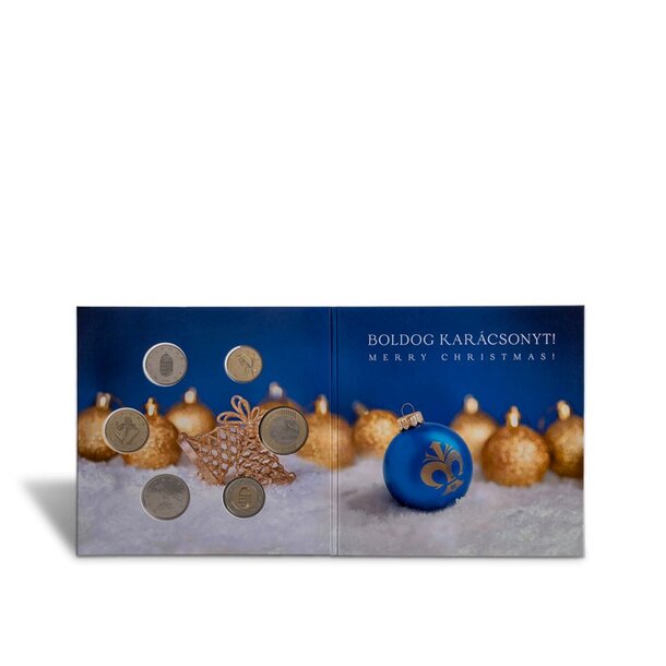 Sada mincí maďarsko 2025 - veselé vianoce - Christmas Proof Set1