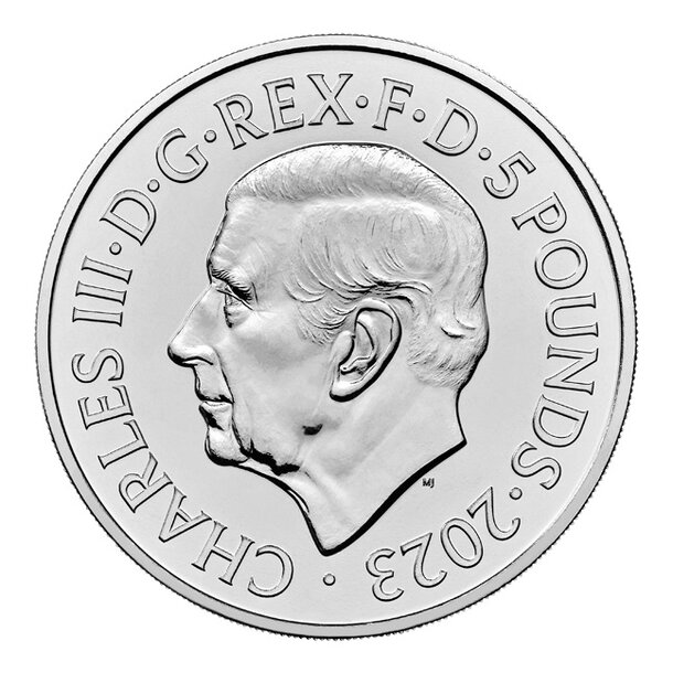 5 pounds veľká británia 2023 - merlin - merlin1