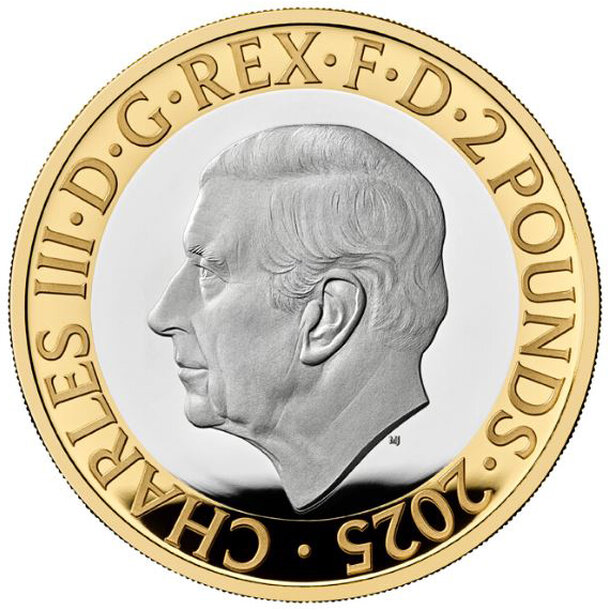 2 pounds veľká británia 2025 - greenwich observatory - proof - 2 Pounds Veľká Británia 2025 - Greenwich Observatory-2