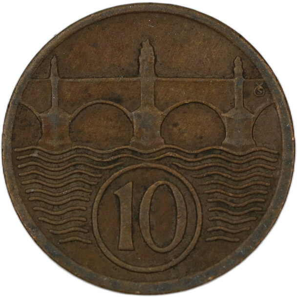 10 halier československo 1932 - 10 Halier ČSR 1932-1