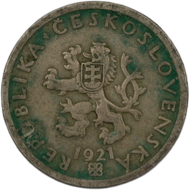 20 halier československo 1921 - 20 Halier ČSR 1921-4