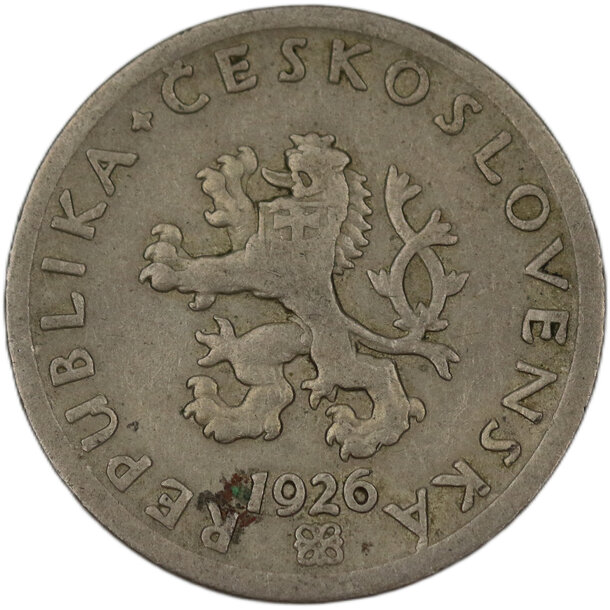 20 halier československo 1926 - 20 Halier ČSR 1926-2