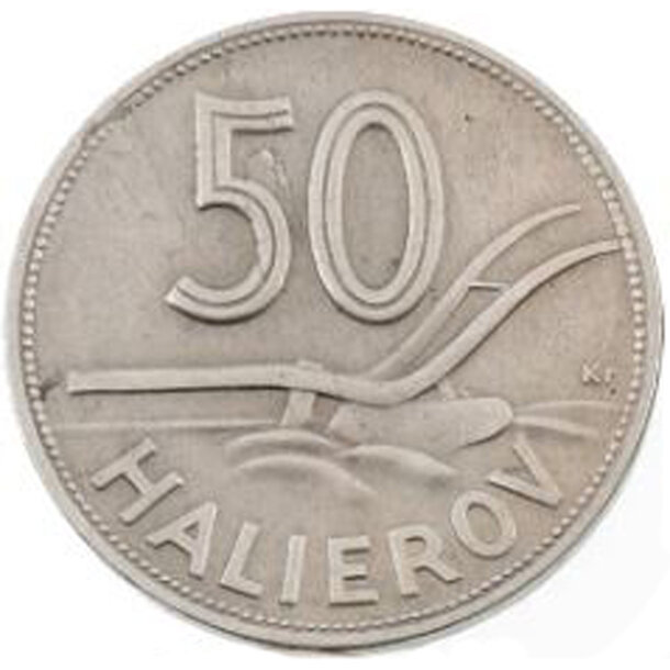 50 halier slovensko 1941 - 50-Halier-Slovensko-1941-1